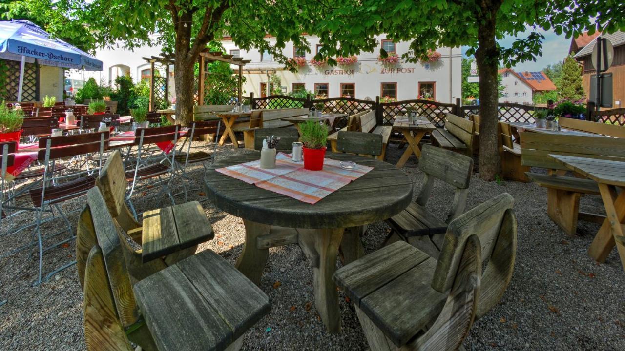 Gasthof Zur Post Raisting Exterior foto